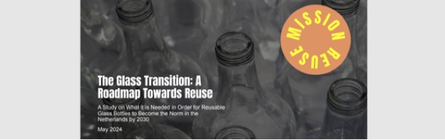 Cover of A Roadmap towards reuse of glass in the Netherlands