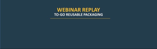 Cover of Legislation & LCA of Reusable Packaging Take-Away