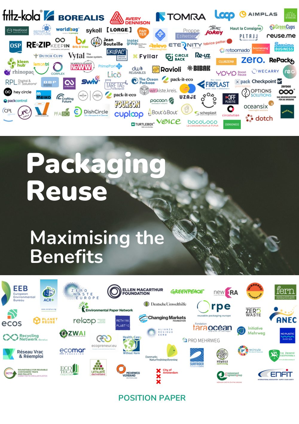 Cover of Packaging reuse - maxmimising the benefits