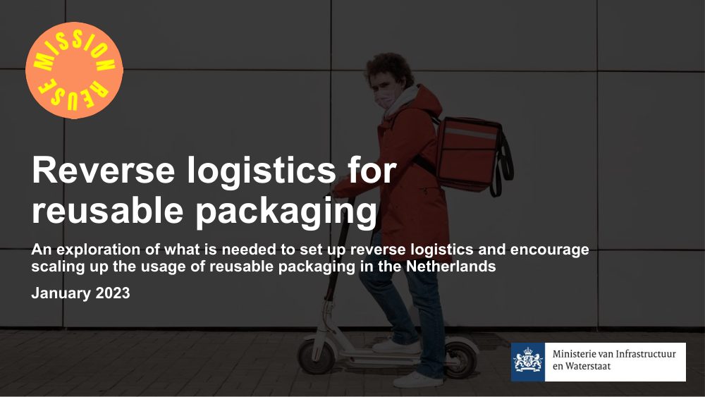 Cover of Reverse logistics for reusable packaging