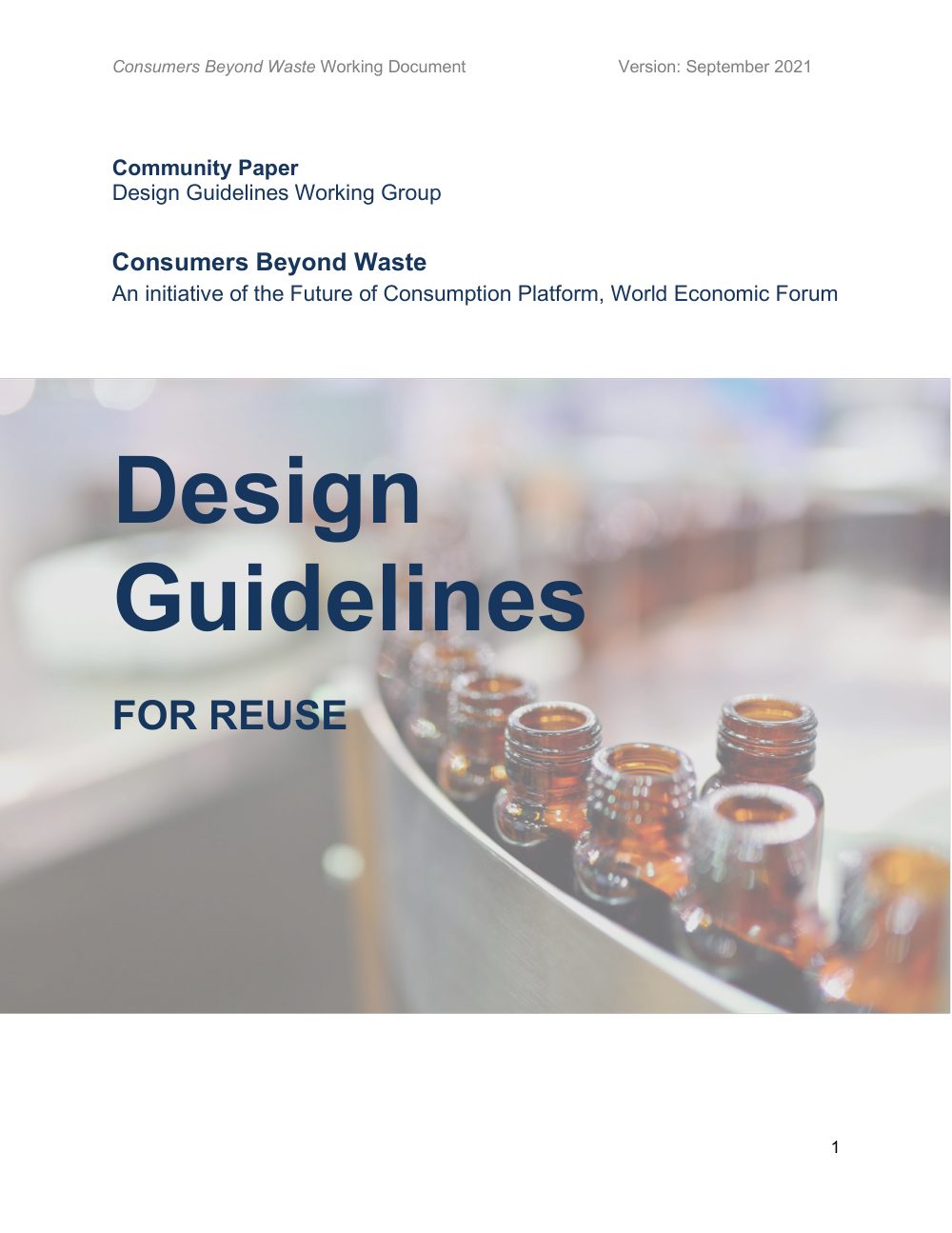 Cover of Design Guidelines for Reuse