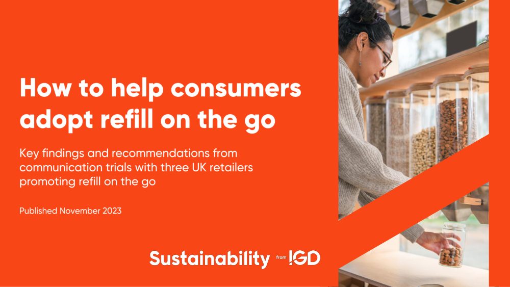 Cover of How to help consumers adopt refill on the go