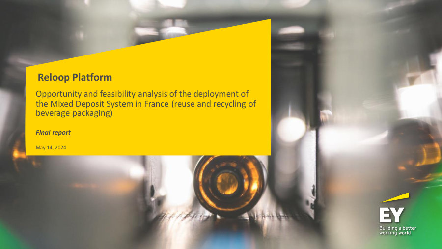 Cover of Opportunity and feasibility analysis of the deployment of the Mixed Deposit System in France (reuse and recycling of beverage packaging) – Final report