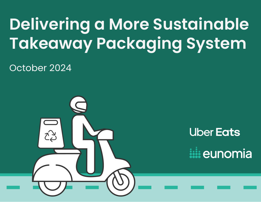 Cover of Delivering a More Sustainable Takeaway Packaging System
