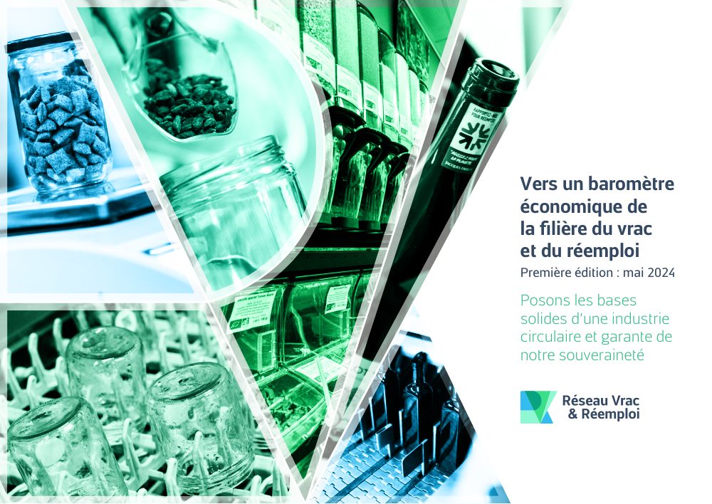 Cover of Vers un baromètre économique de la filière du vrac et du réemploi (first edition)