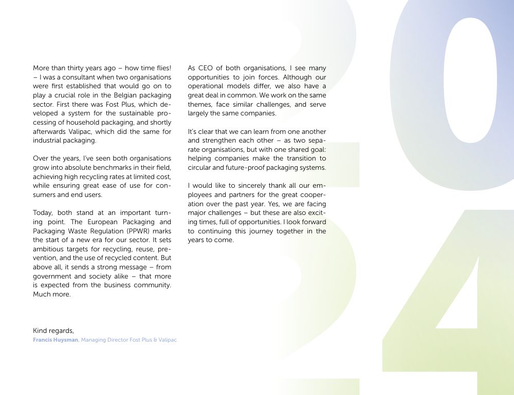 Cover of Valipac – Activity Report 2024