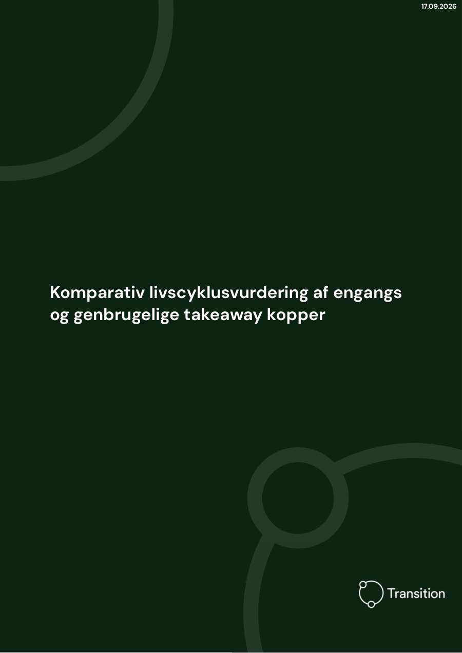Cover of Life Cycle Assessment: the reusable cup has a lower carbon footprint after just 1.9 uses (New Loop, public summary)