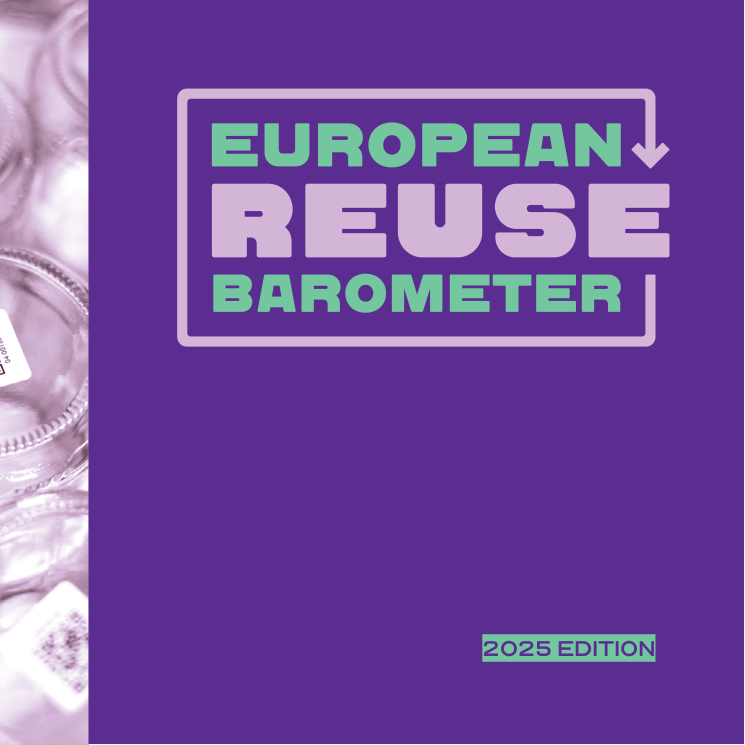 Cover of the European Reuse Barometer 2025